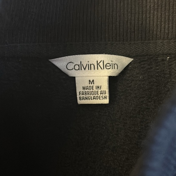 Calvin Klein Black Jacket | Men’s Size Medium | Lightweight Zip-Up Outerwear - Picture 3 of 12